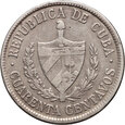 #AJ# Kuba, 40 centavos 1920 