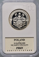 #M Polska, 10 złotych 2000, 1000. lecie Wrocławia, GCN PR69