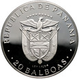 6. Panama, 20 balboas 1974, Simon Bolivar