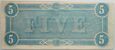 USA, 5 dolarów 1864, Richmond-Virginia D
