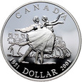 Kanada, Elżbieta II, 1 dolar 2001, Balet Narodowy Kanady