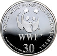 WWF, medal z 1986 roku, Pingwiny, Srebro