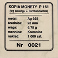 Polska, 10 złotych 1938, Klamry (małe), próba, KOPIA, Kremnica