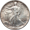 USA, 1 dolar 1987, Amerykański srebrny orzeł, uncja srebra