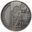 1712. Polska, III RP, 20 zł 2004, Pamięci ofiar Getta Łódzkiego