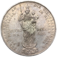 353. Niemcy, Bawaria, Maksymilian II, 2 guldeny, 1855, Kolumna Madonny