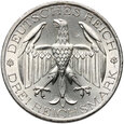  Niemcy, Weimar, 3 marki 1929, Zjednoczenie Waldeck z Prusami