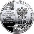 #AS# Polska, III RP, 10 złotych 2021, Adam Heydel 