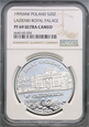 Polska,  20 złotych 1995, Pałac Królewski w Łazienkach, NGC PF69