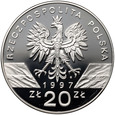 Polska, III RP, 20 złotych 1997, Jelonek rogacz