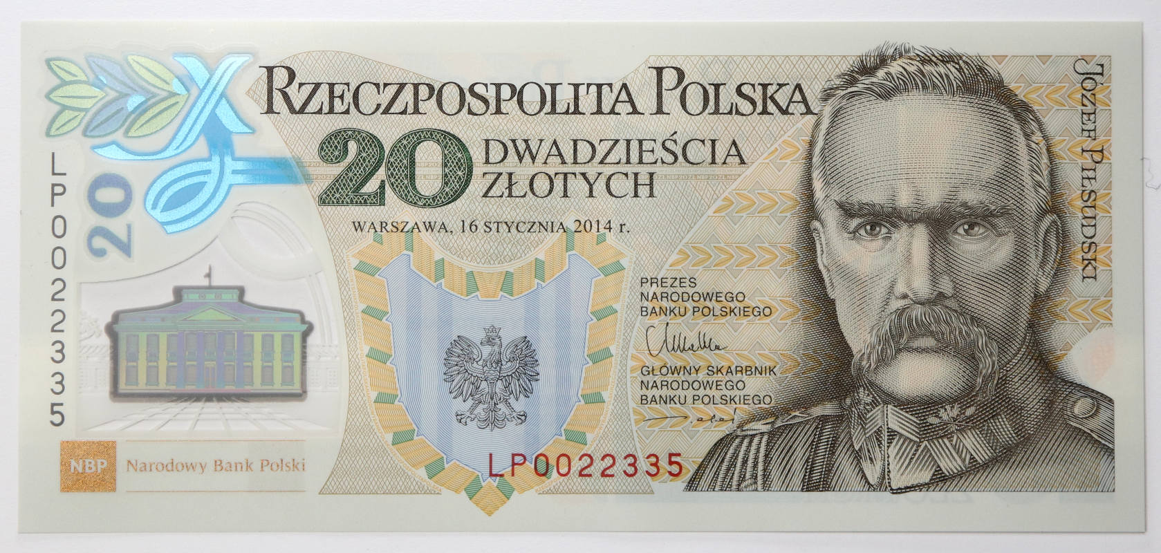 Polska, III RP, 20 złotych 2014, 100. rocznica Legionów Polskich