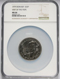 Dominikana, 25 pesos 1979, Jan Paweł II, stempel zwykły, NGC MS66