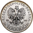 8. III RP, 100000 złotych 1990, Solidarność, Typ A