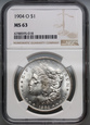 #AJ# USA, dolar 1904 O, Morgan, NGC MS63