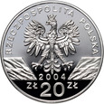 Polska, III RP, 20 złotych 2004, Morświn