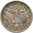 USA, 1/4 dolara 1909 D, Barber