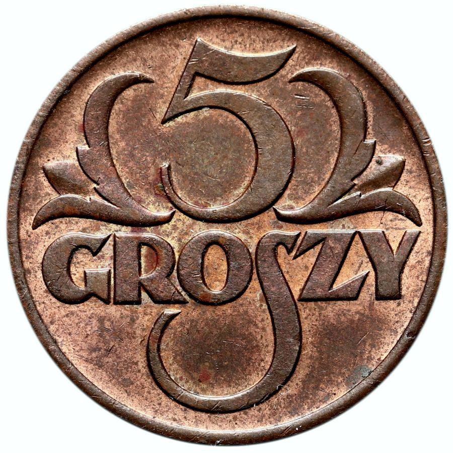98. Polska, II RP, 5 groszy 1939