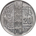 #AM# Polska, PRL, 20 złotych 1964, Nowa Huta, Płock Troszów, nikiel