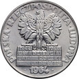 #AM# Polska, PRL, 20 złotych 1964, Nowa Huta, Płock Troszów, nikiel