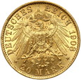 Niemcy, Prusy, Wilhelm II, 20 marek, 1908 A