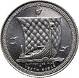 Wyspa Man, Elżbieta II, 1/10 nobla 1985, Łódź, 1/10 uncji platyny