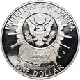 USA, dolar 1991 S, 50. rocznica Mount Rushmore, proof