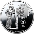 Polska, III RP, 20 złotych 2020, Węgrów, Polskie Termopile 