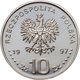 Polska, III RP, 10 złotych 1997,1000. lecie śmierci Św Wojciecha #M