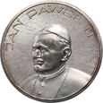 Medal, Wizyta papieża Jana Pawła II w Poznaniu, 1983, srebro
