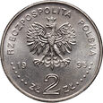 Polska, III RP, 2 złote 1995,  Olimpiada- Zapaśnicy