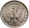 187. Polska, II RP, 1 złoty 1925, Żniwiarka