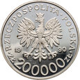 Polska, III RP, 200000 złotych 1990, Tadeusz Komorowski 