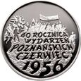 Polska, III RP, 10 złotych 1996, 40 rocznica wydarzeń poznańskich