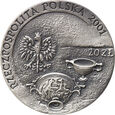 #AJ# Polska, III RP, 20 złotych 2001, Szlak Bursztynowy