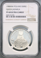 Polska, PRL, 500 zł 1988, Jadwiga, NGC PF68 ULTRA CAMEO