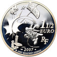 Francja, 1 1/2 euro 2007, Asterix, Magiczny wywar