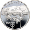 Słowacja, 20 euro 2010, stempel lustrzany