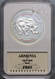 #AJ# Armenia, 100 dram 2006, Niedźwiedź Syryjski, GCN PR69