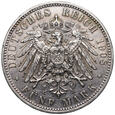 Niemcy, Saksonia-Meiningen, Jerzy II, 5 marek 1908 D