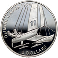 Bahamy, Elżbieta II, 2 dolary 1995, Olimpiada 1996, Żeglarstwo