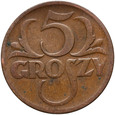 585. Polska, II RP, 5 groszy 1934