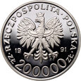 #M Polska, III RP, 200000 złotych 1991, Michał Tokarzewski-Torwid 