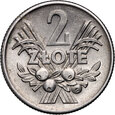 #AT# Polska, PRL, 2 złote 1958, Jagody