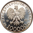 #M Polska, III RP, 100000 złotych 1990, Solidarność, Typ A 