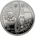 III RP, Zestaw 10 złotych + 10 hrywien 2012, UEFA Euro 2012 #BM