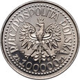 #AM# Polska, 100000 złotych 1991, Jan Paweł II, nikiel