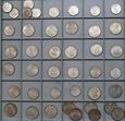 138. Polska, monety obiegowe, popularne roczniki, zestaw 42 sztuk