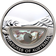 Australia, 1 dolar 2011, Skarby Australii, Perły, 1 uncja srebra