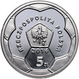 #AI# Polska, III RP, 5 złotych 2016, Legia Warszawa