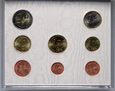 Watykan, Benedykt XVI, Zestaw monet od 1 centa do 2 euro, 2009